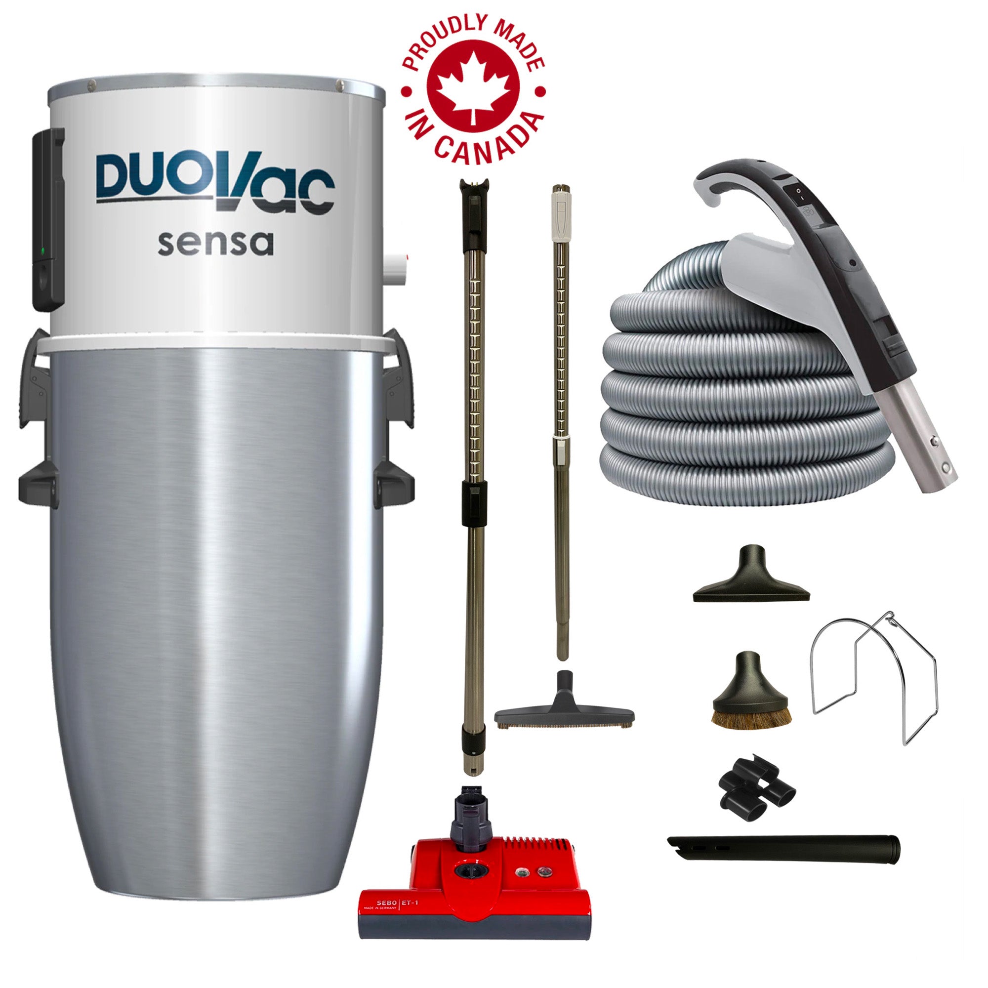 DuoVac Sensa Central Vacuum with Premium Electric Package