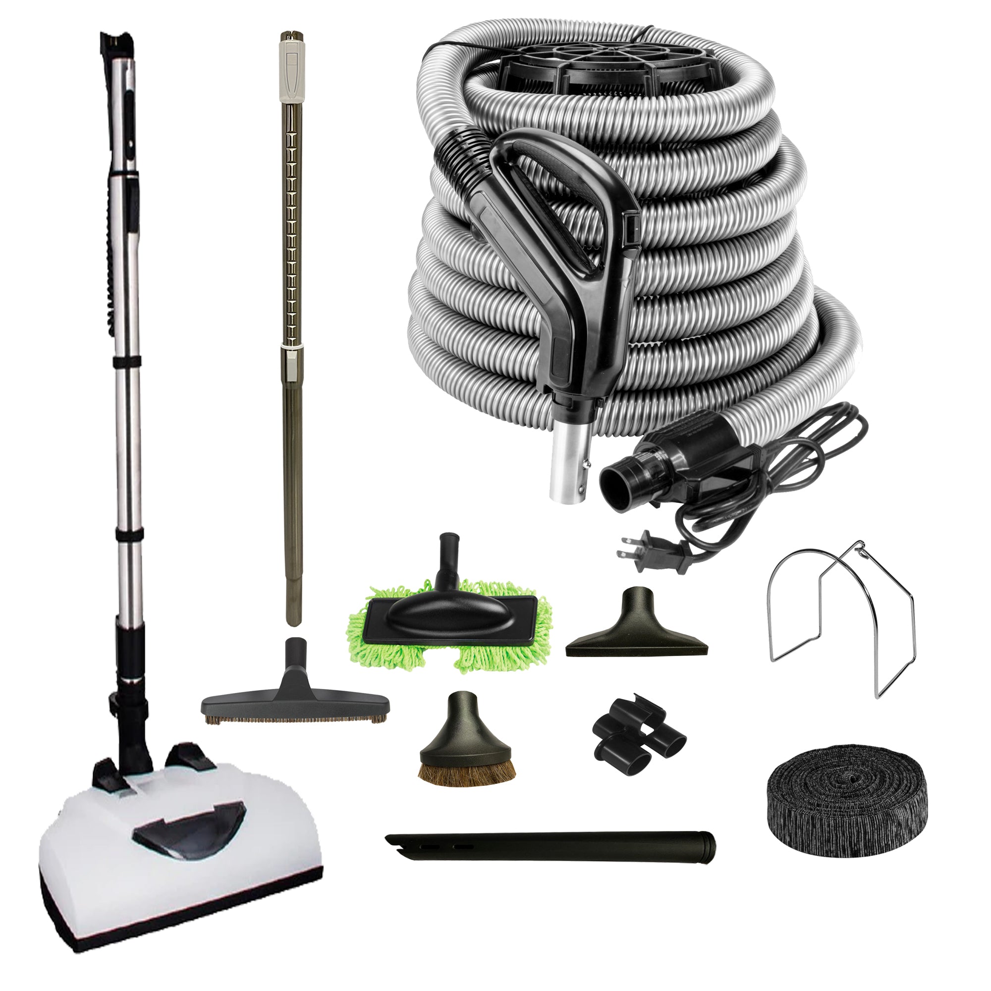 Wessel Werk Central Vacuum Accessory Kit with EBK341 Electric Power Head