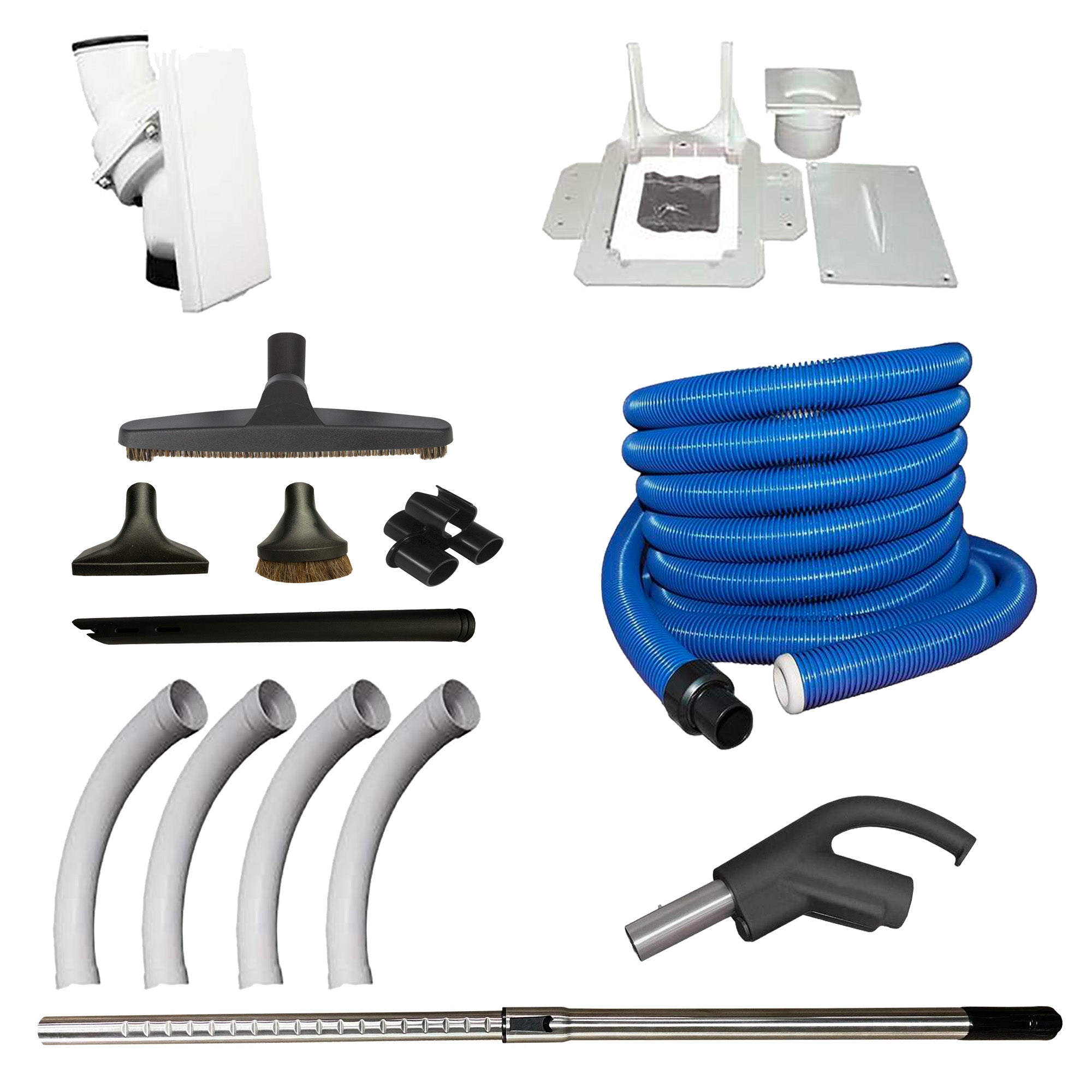 Hide-A-Hose Accessory and Installation Package with 1 Valve