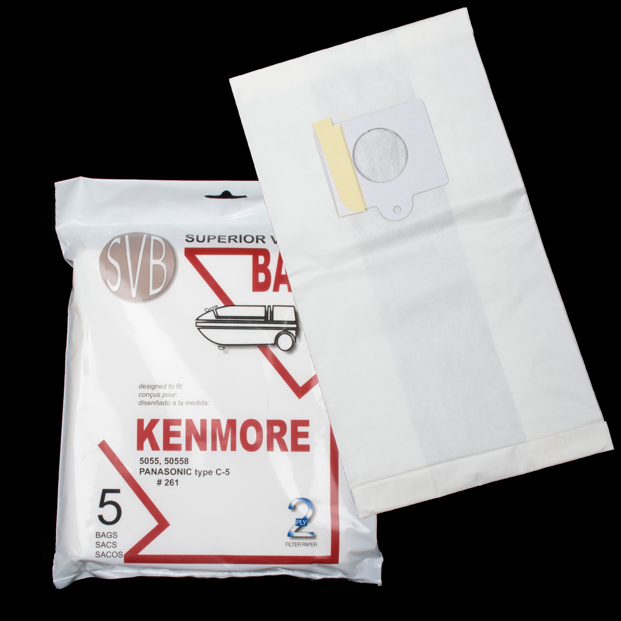 Kenmore BA261 Canister Vacuum Bags