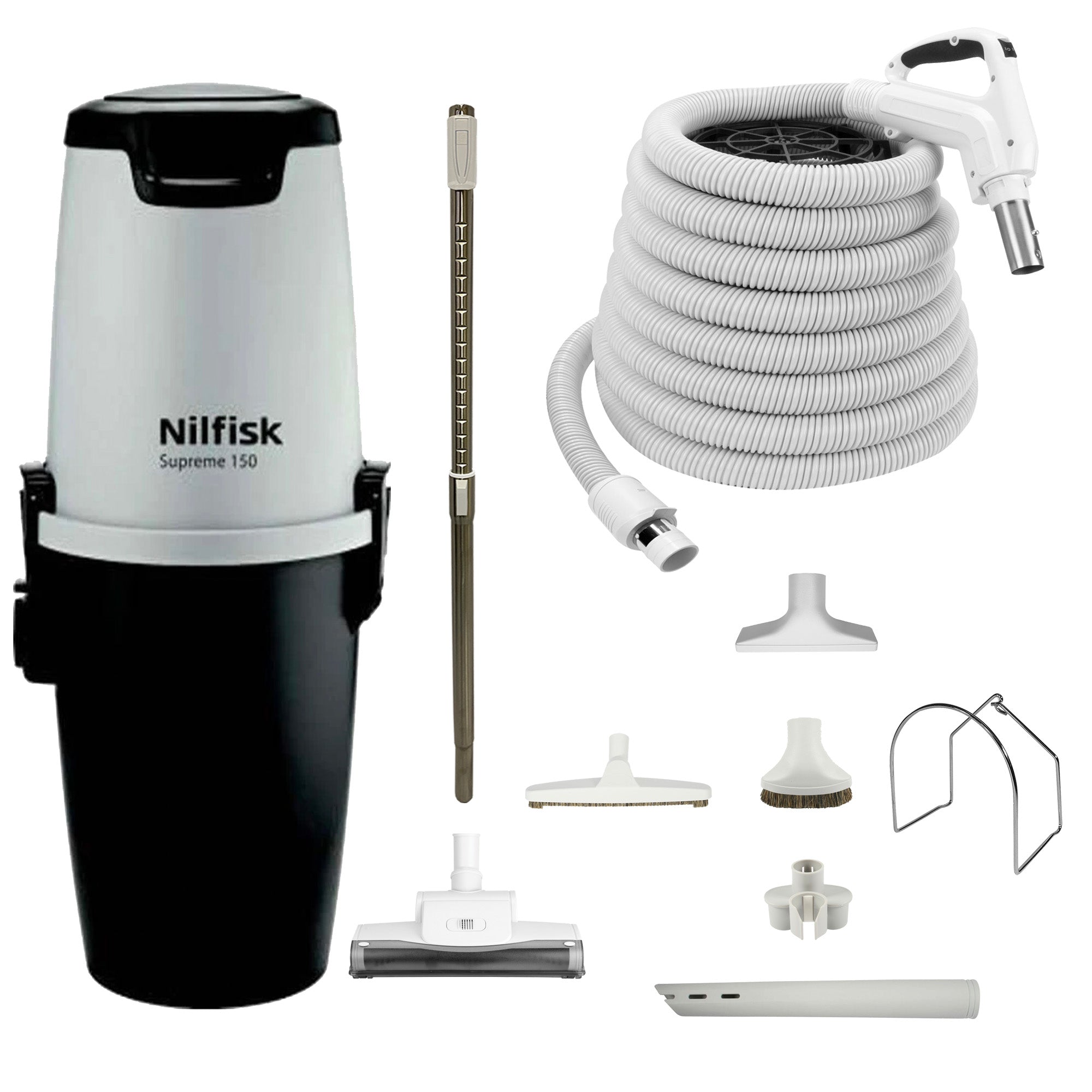 Nilfisk Supreme 150 Central Vacuum with Standard Air Package - White