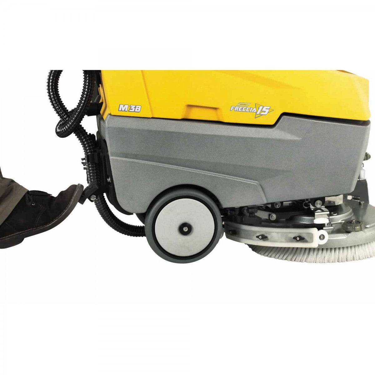Autoscrubber - Ghibli 15" - Electric (50' Electric Cord) - Side View