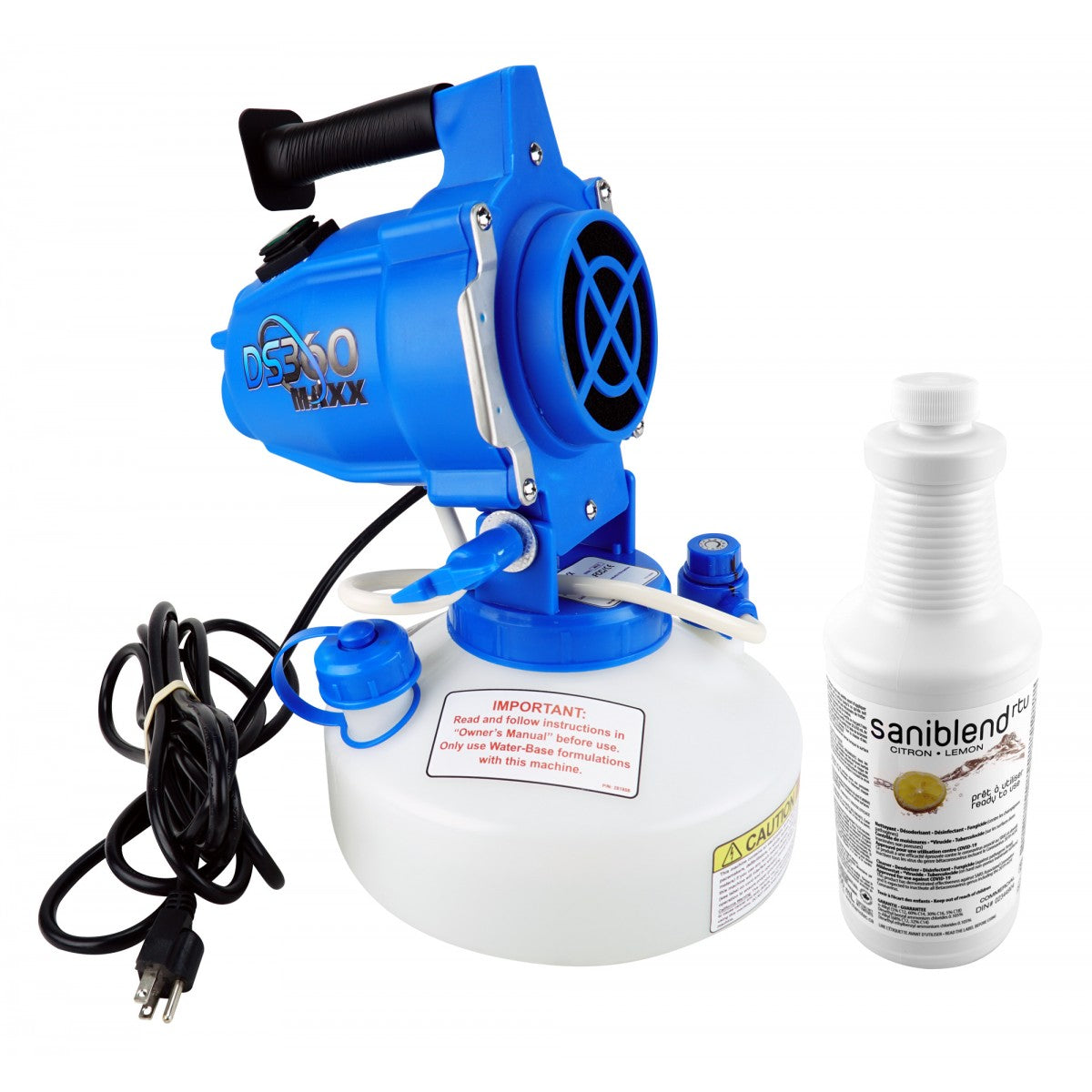 DS360 Electrostatic Sprayer with Cleaner