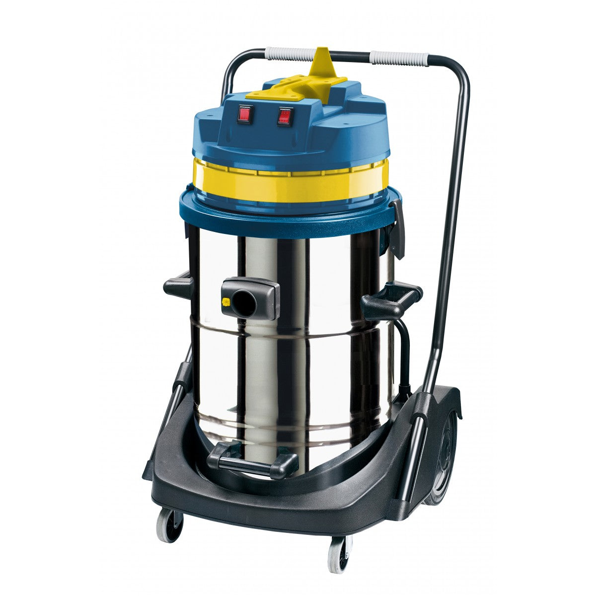 JV420M - Wet & Dry Commercial Vacuum With Tipping Metal Tank - 16 Gal 2 X 850 W - Johnny Vac